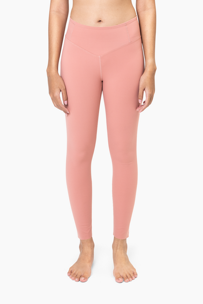 Women's High-Waisted Performance Leggings - Blush Pink
