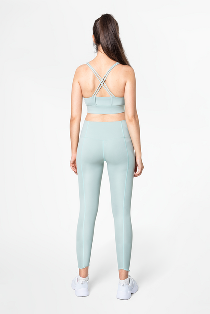 Women's High-Waisted Performance Leggings - Mint Green